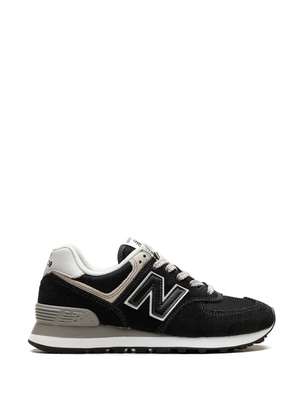 New Balance Sneakers 574 con inserti - Nero