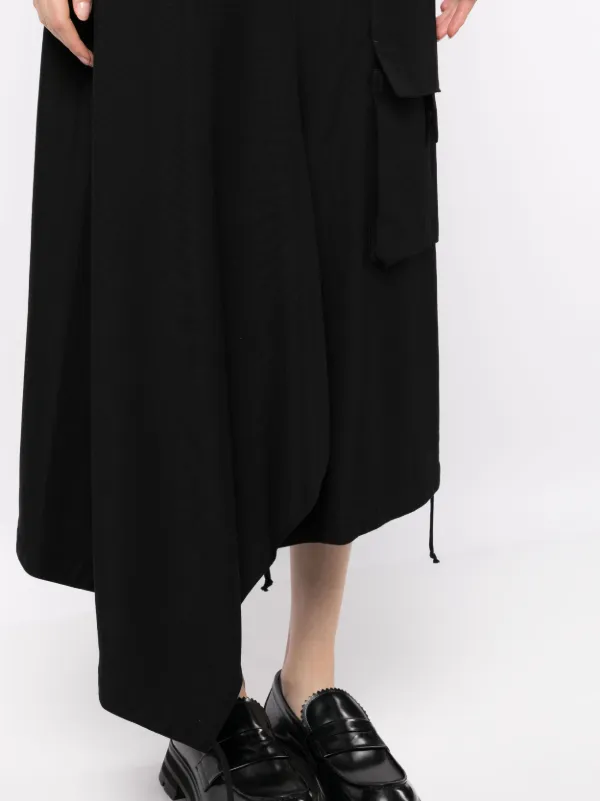 Yohji Yamamoto アシンメトリースカート-