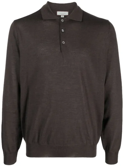 Canali polo en laine mérinos