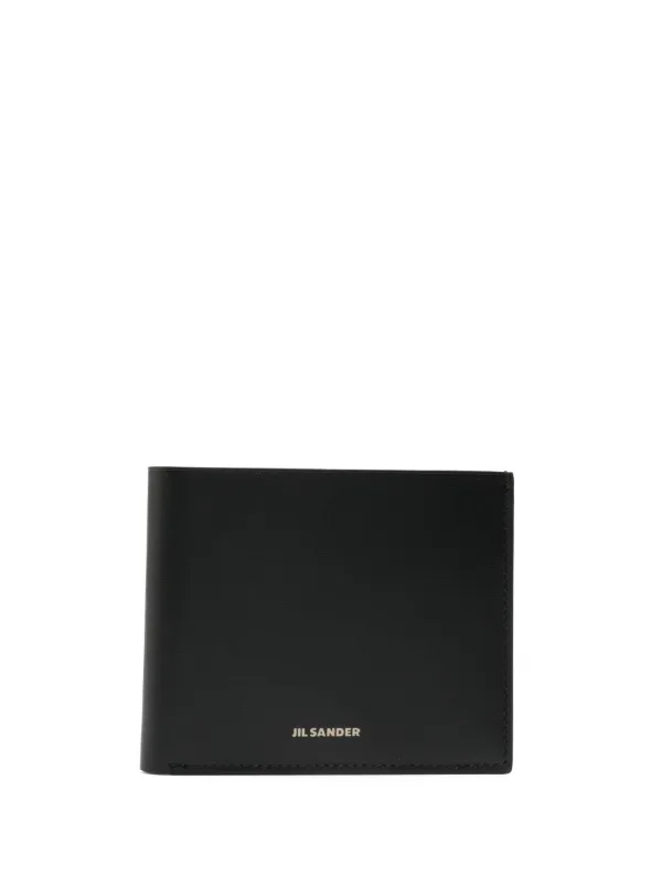 【jilsander】ブラック　二つ折り財布 JIL SANDER ブラック 二つ折り財布 - メルカリ