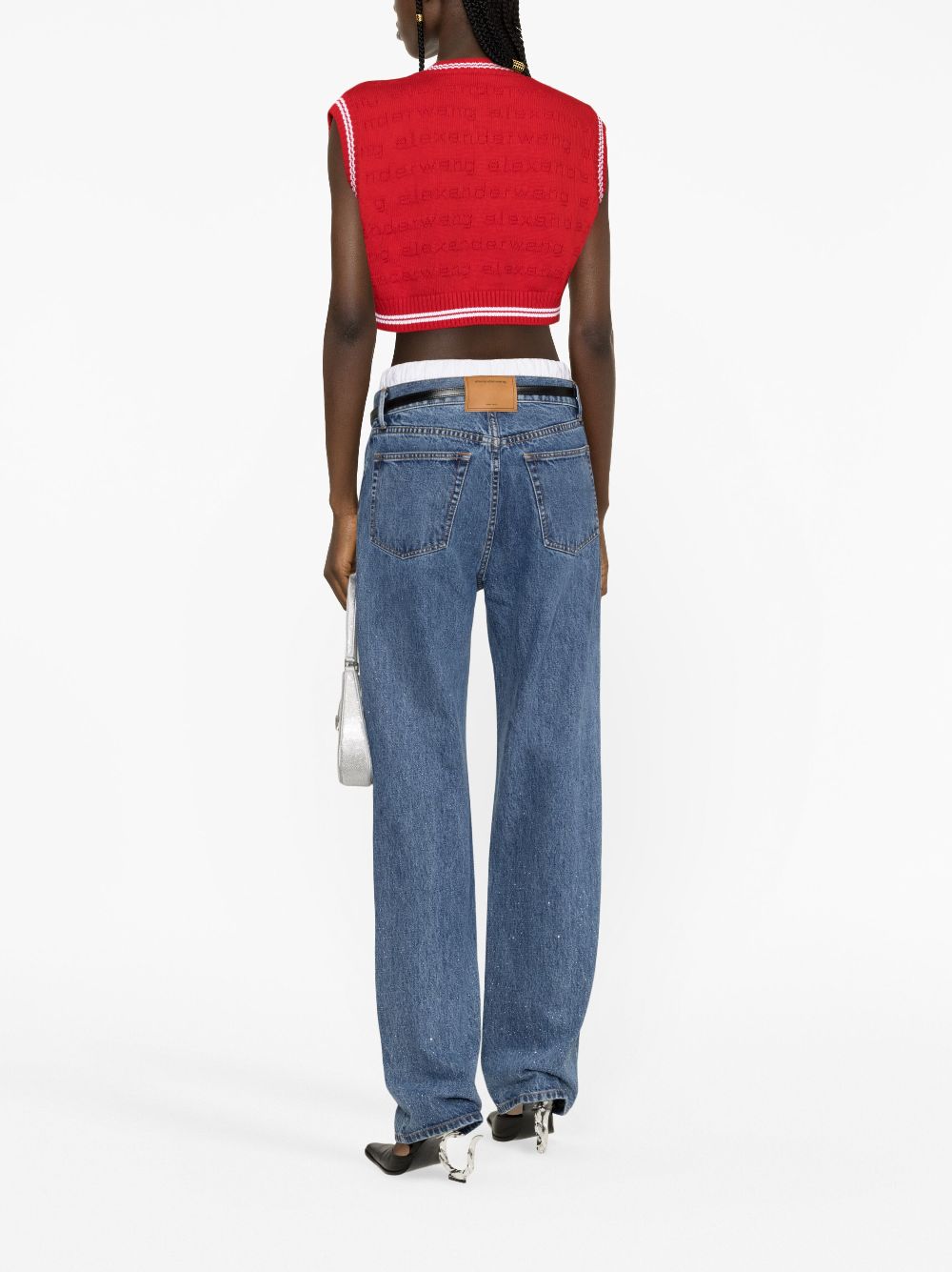 Alexander Wang mid-rise straight-leg jeans Women