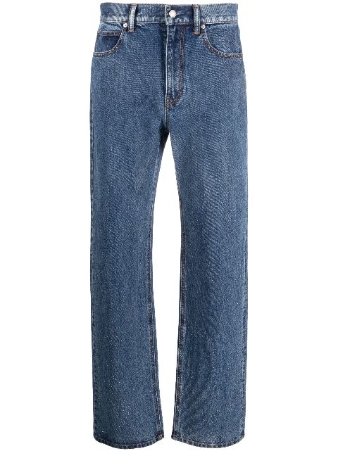 Alexander Wang mid-rise straight-leg jeans Women