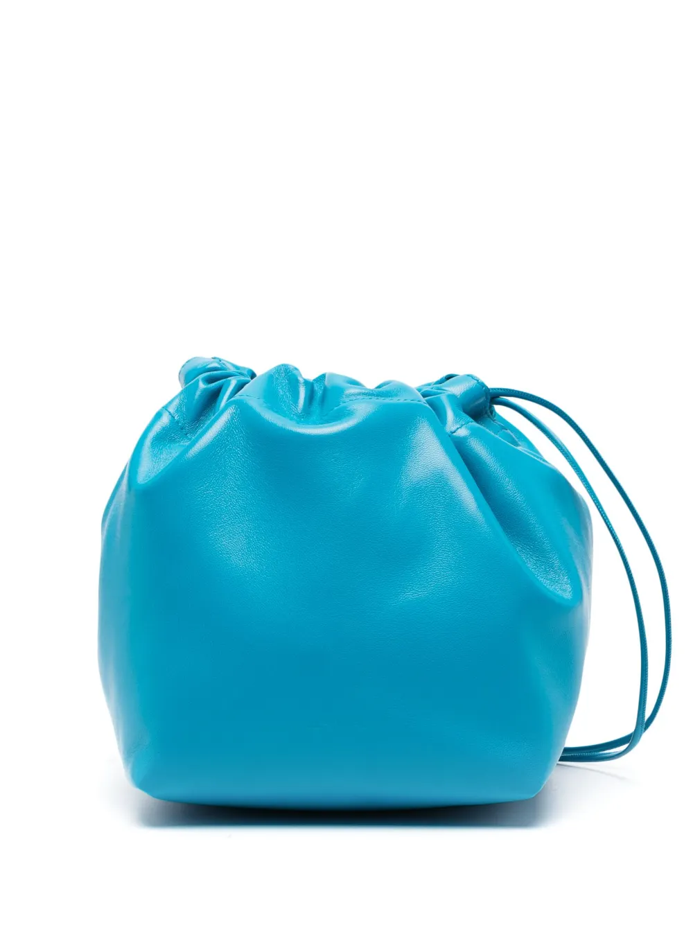 Jil Sander Dumpling leren bucket-tas Blauw