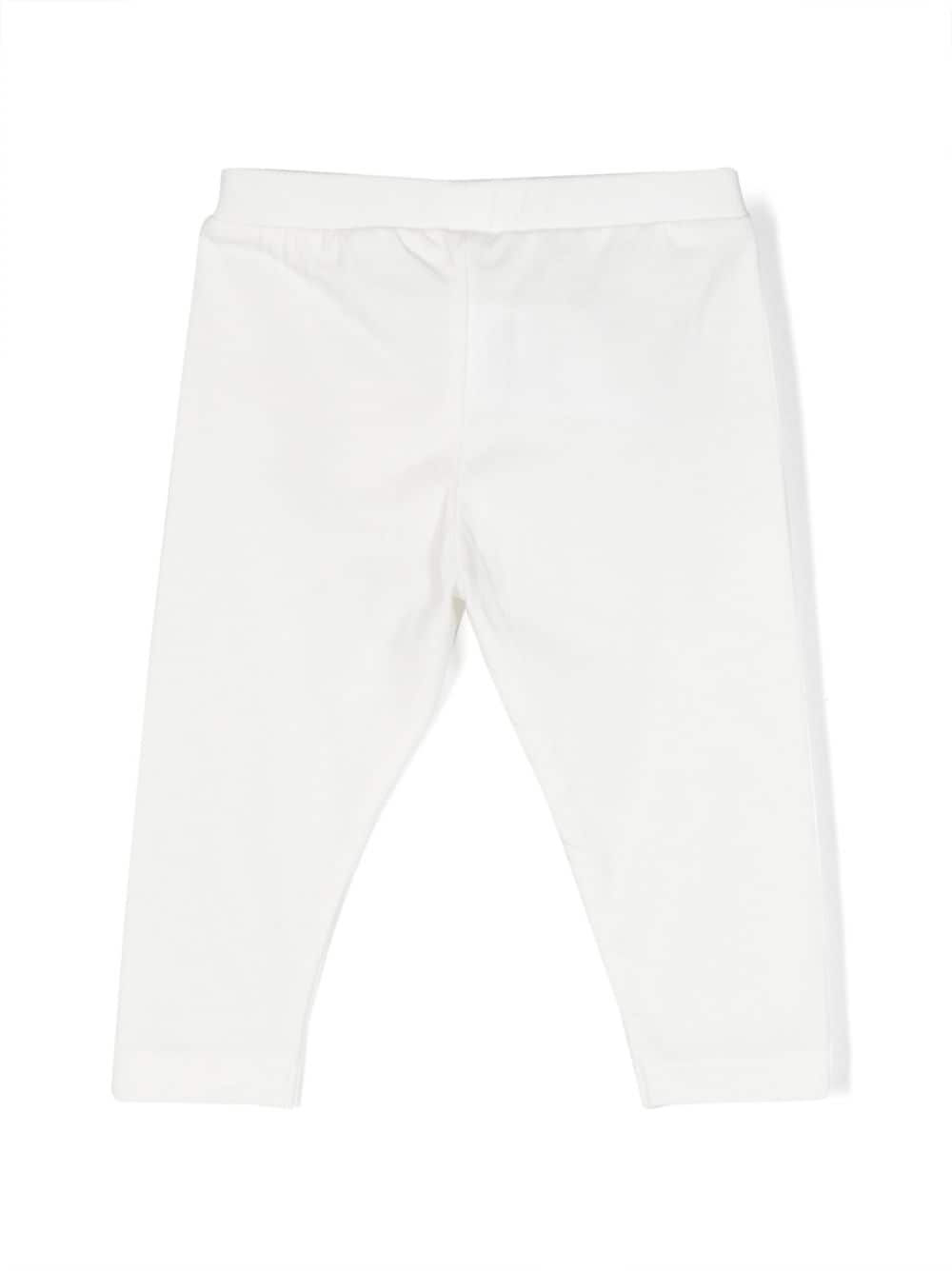 Shop Moschino Teddy Bear-print Leggings In White