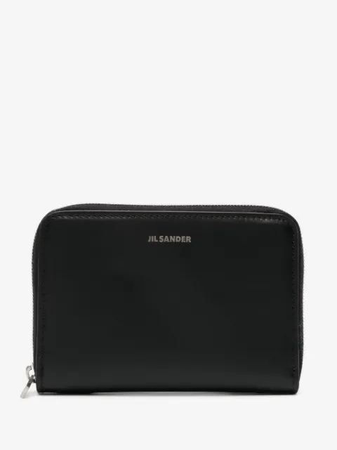 Jil Sander logo-debossed leather wallet