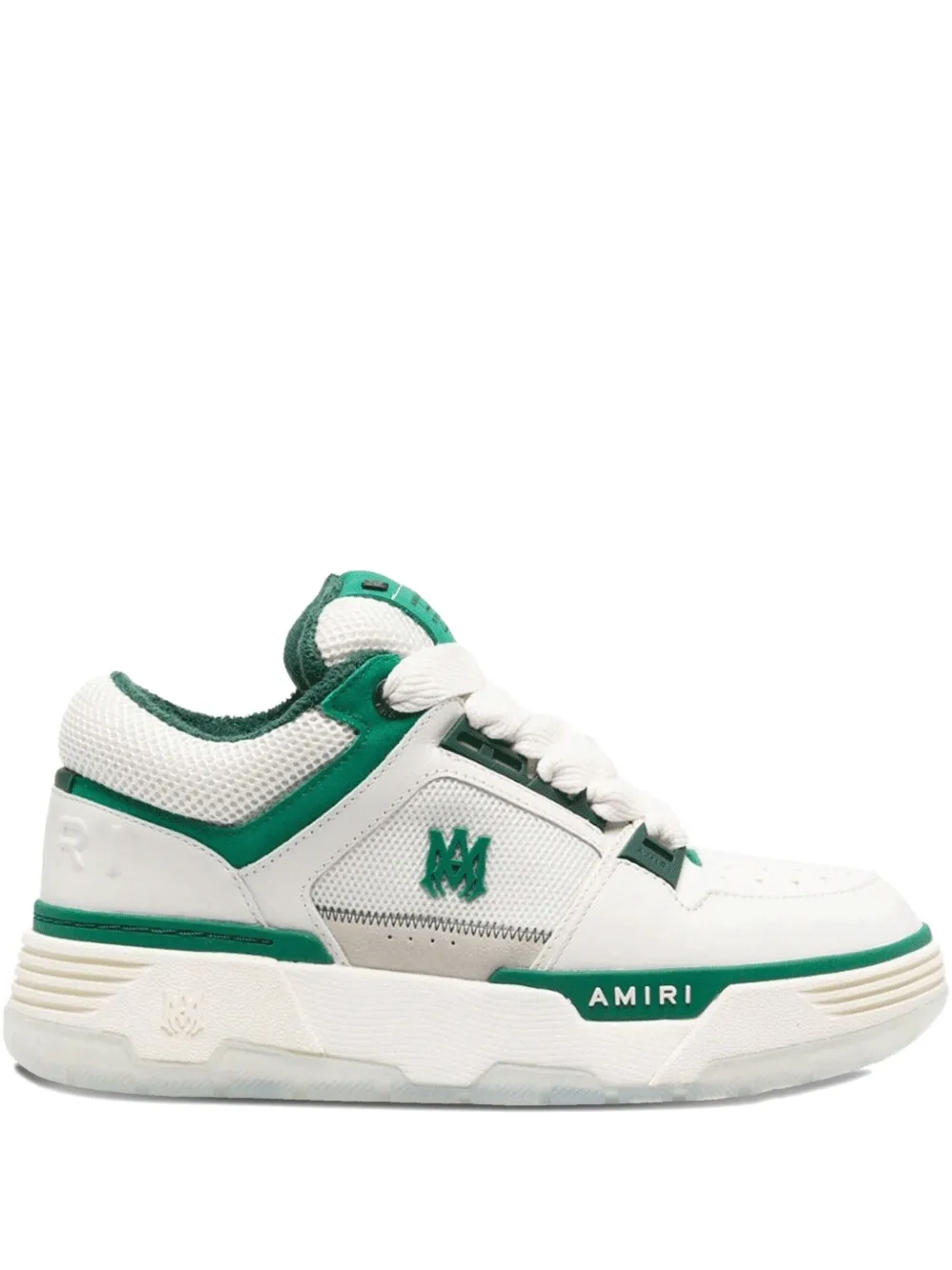 AMIRI logo-patch sneakers | White | Image 1