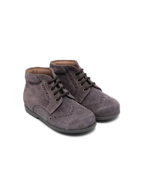 Pèpè lace-up suede boots