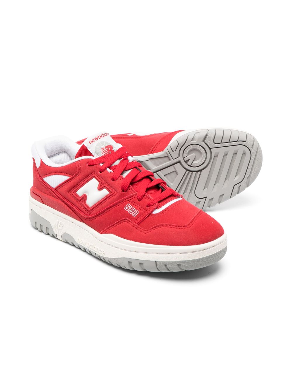 New Balance Kids 550 low-top sneakers - Rood