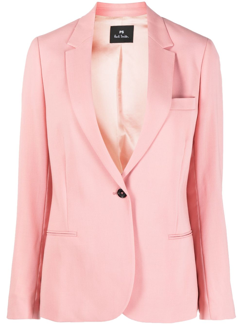 PS Paul Smith Blazer met enkele rij knopen Roze