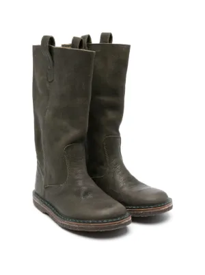 Black vaux mid boots cheap