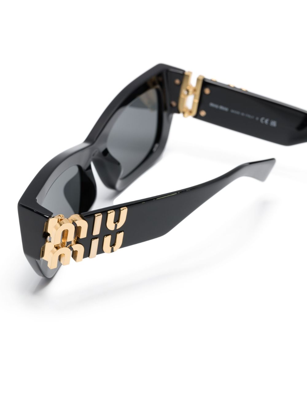 Miu Miu Eyewear Glimpse logo-plaque sunglasses Women