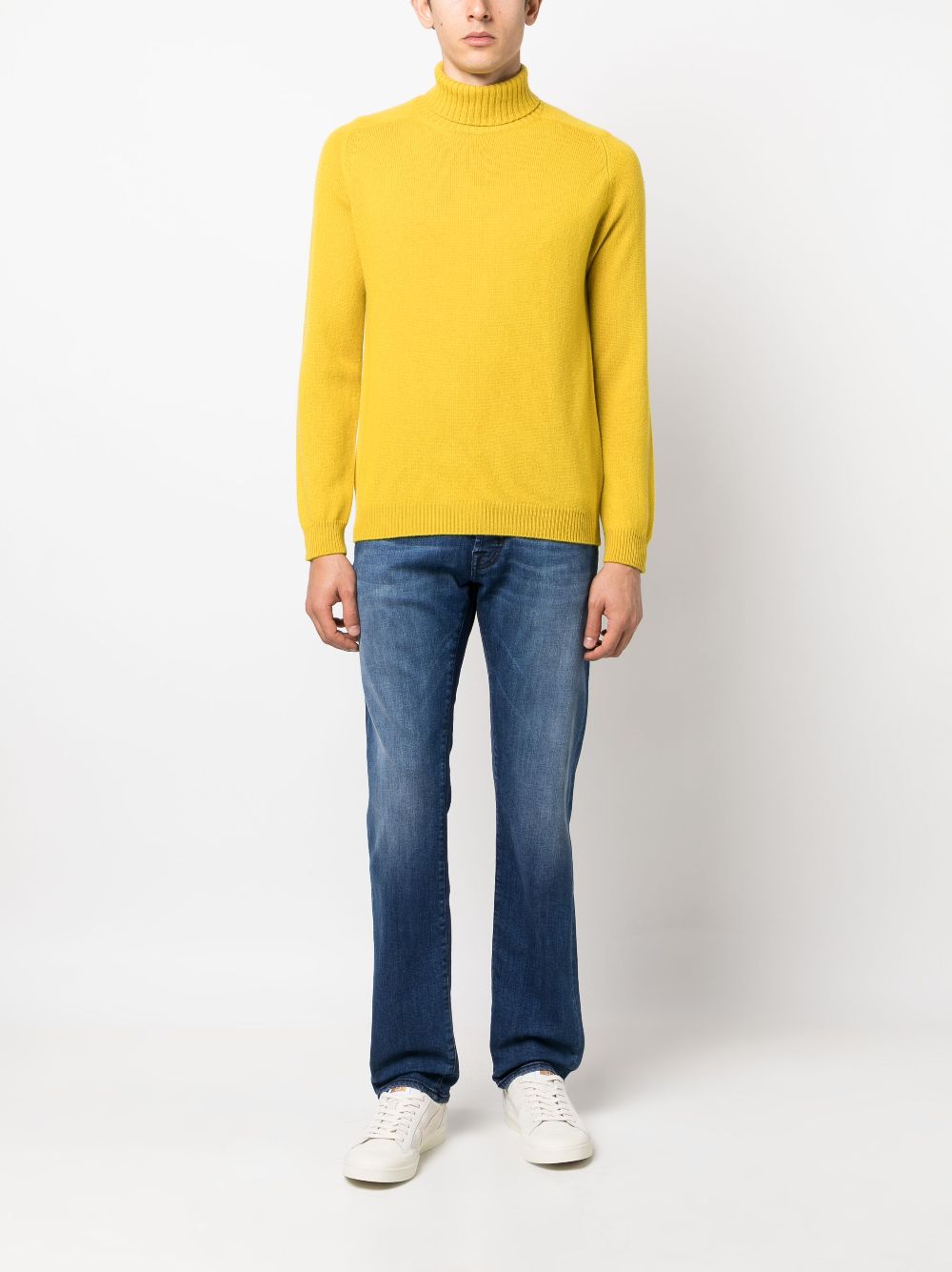 Jacob Cohën low-rise straight-leg jeans - Blauw