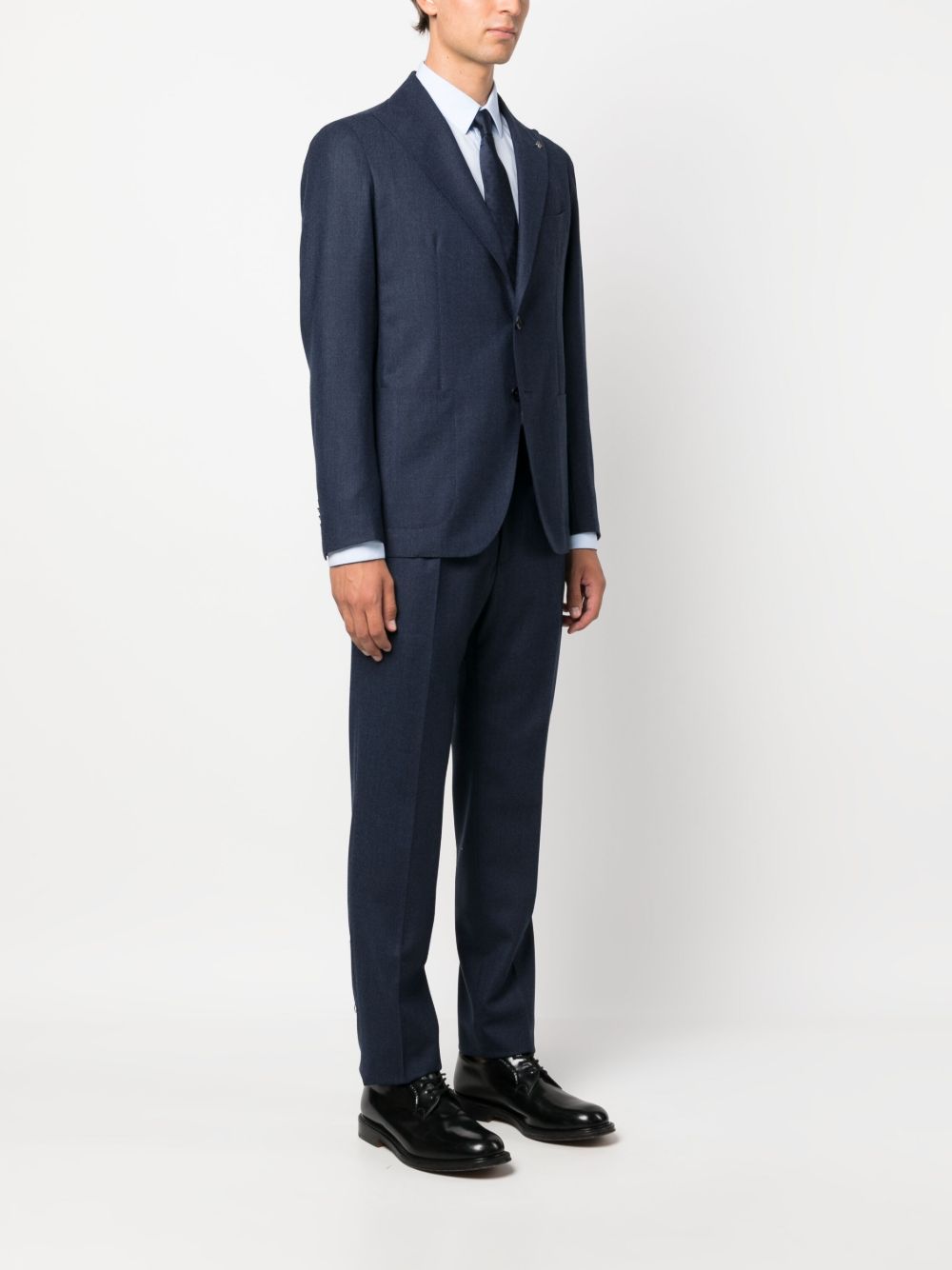 Tagliatore single-breasted virgin-wool suit Men