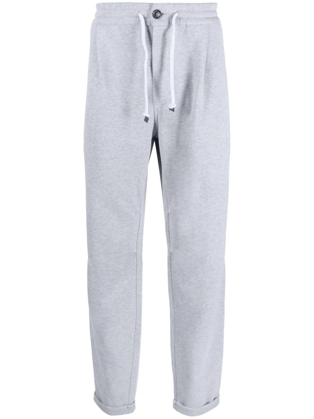 straight-leg drawstring track pants