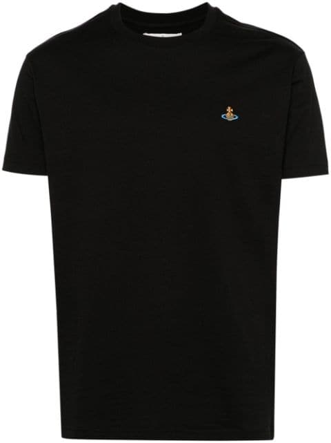 Vivienne Westwood Camiseta com bordado Orb
