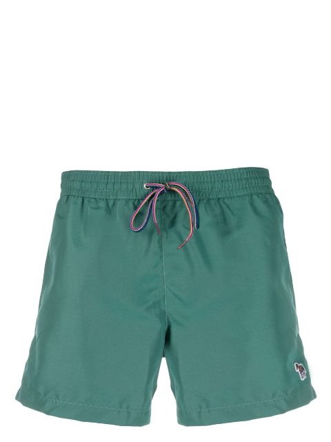 Paul Smith shorts de playa con cordones en la pretina