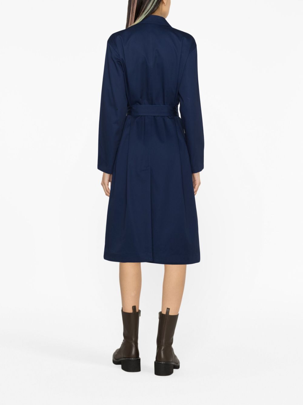 Polo Ralph Lauren single-breasted cotton midi coat Women