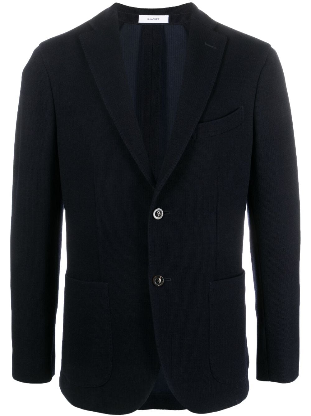 BOGLIOLI SINGLE-BREASTED WOOL BLAZER 