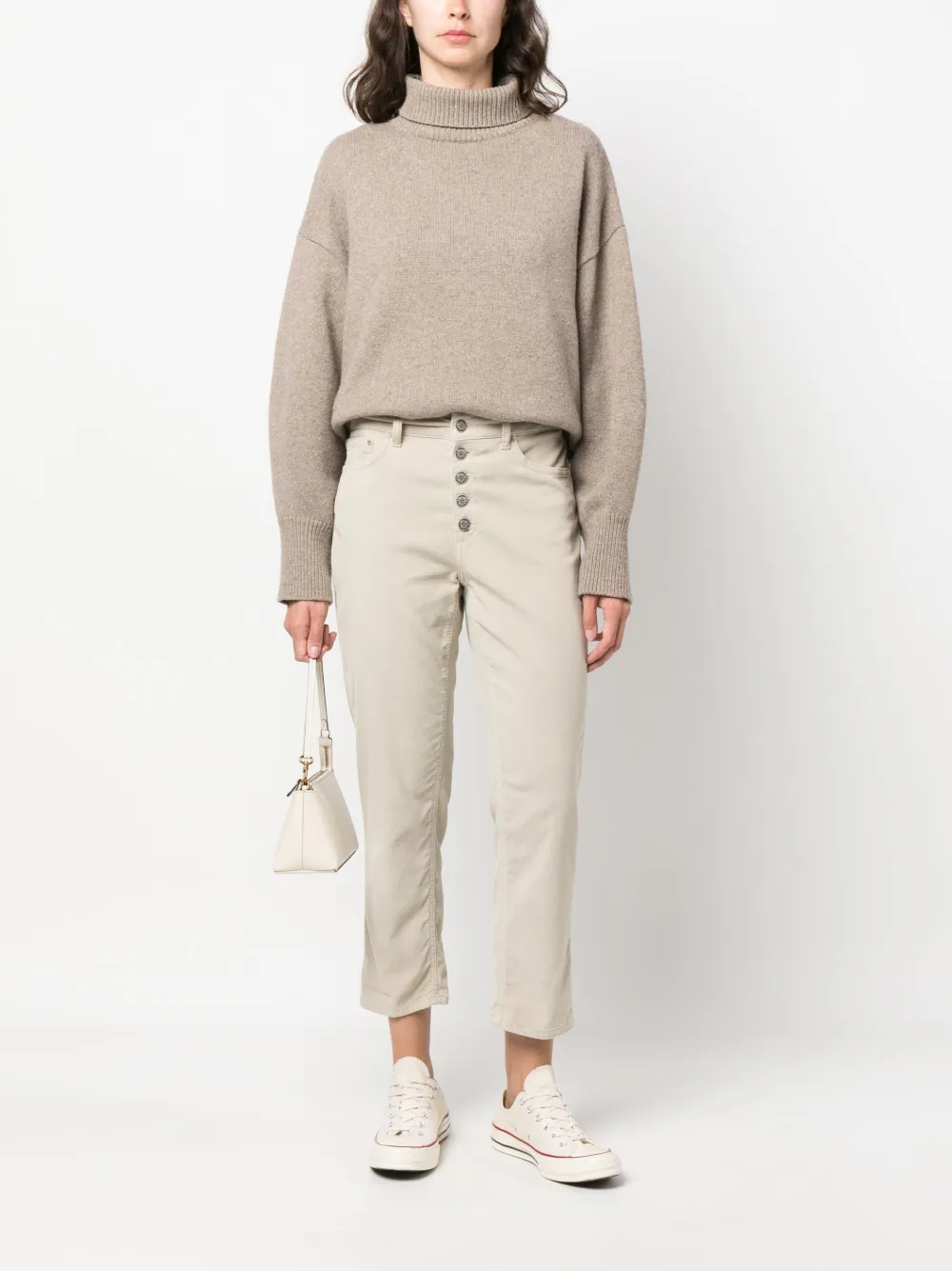 DONDUP Carmen slim-fit cotton trousers | Slim Pants | Image 2