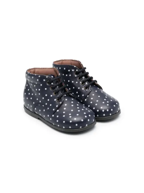 Pèpè star-print lace-up boots