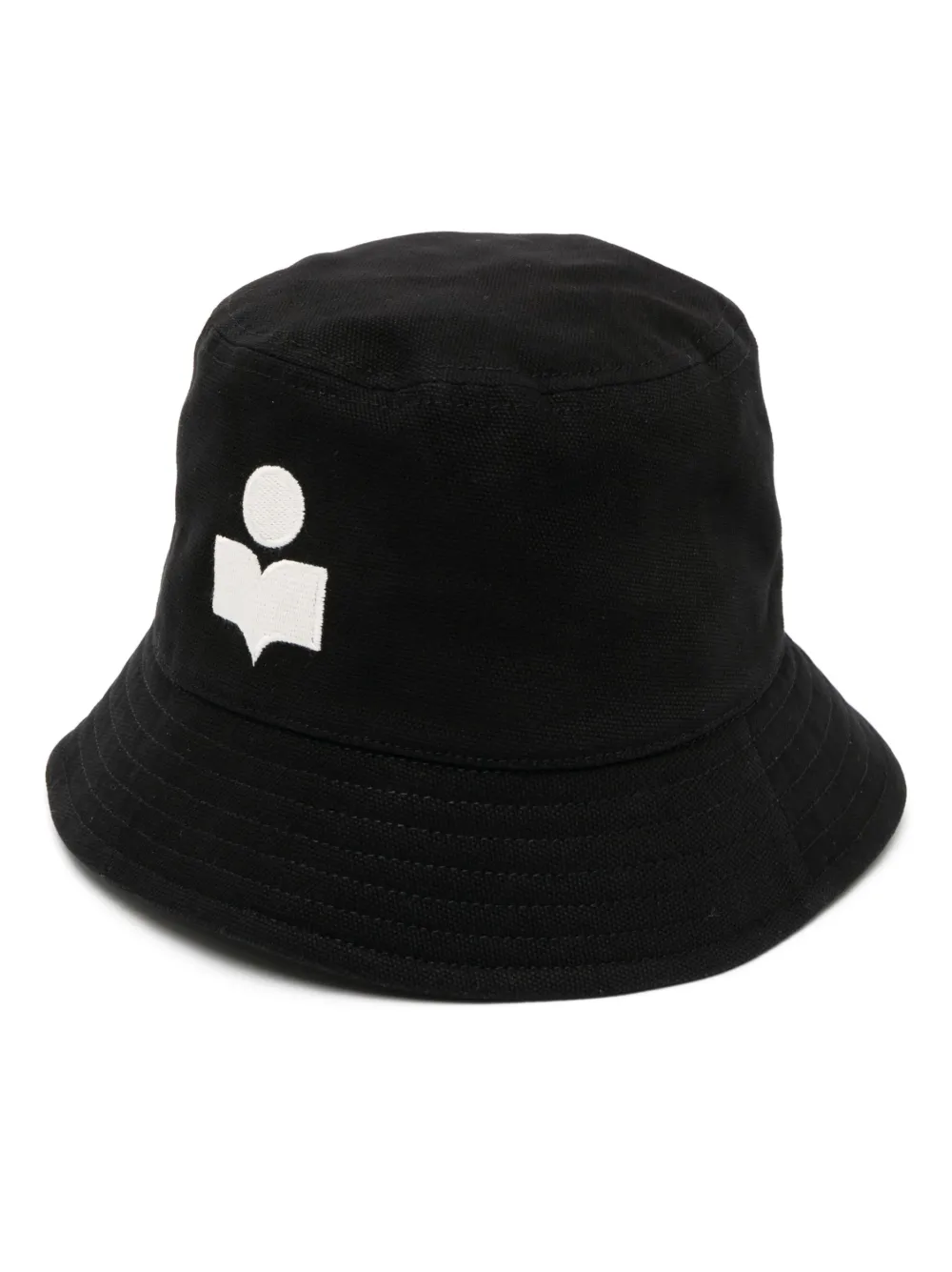 ISABEL MARANT Haley embroidered-logo bucket hat Women