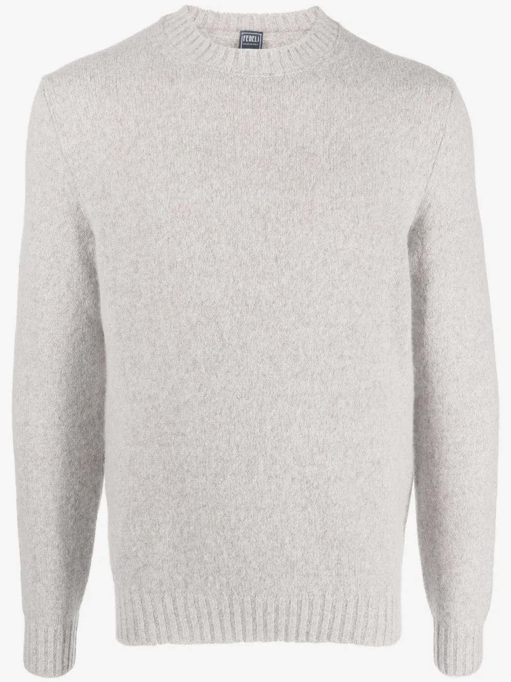 Fedeli Pullover mit Rundhalsausschnitt | Nude | Image 1