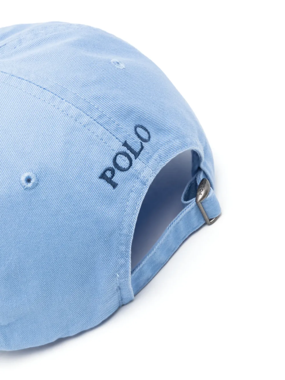 Polo Ralph Lauren logo-embroidered cotton cap - Blauw