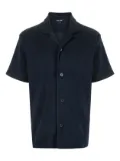 Paul Smith towelling short-sleeve shirt - Blue