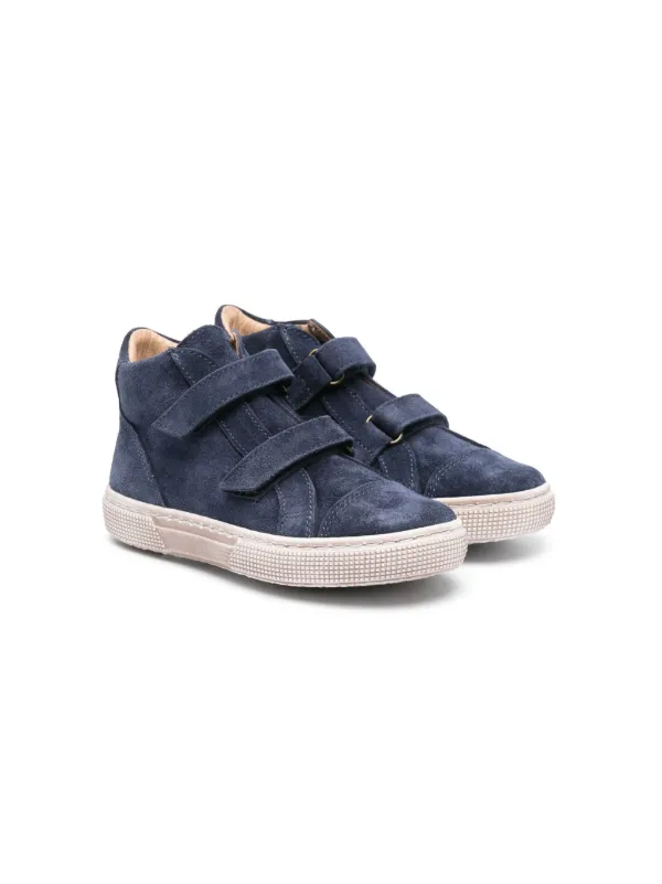 Pepe touch strap Suede Sneakers Blue FARFETCH ZA