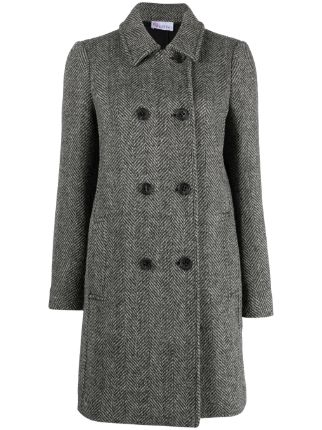 Red valentino 2025 black coat