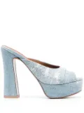 Malone Souliers 125mm Yasmin sandals - Blue