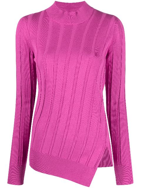 Stella McCartney asymmetric knitted top Women