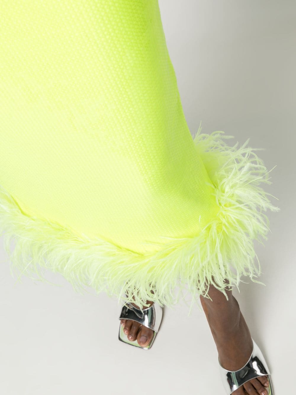 NISSA Midi-jurk verfraaid met pailletten Groen