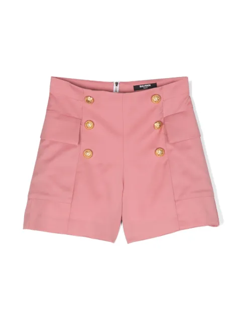 Balmain Kids shorts con botones