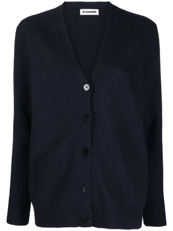 【関税込み】JIL SANDER Wool sweater Jil Sander Lightweight Merino Wool Sweater Black at
