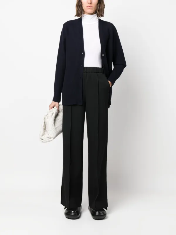 Jil Sander V-neck Wool Cardigan | Blue | FARFETCH