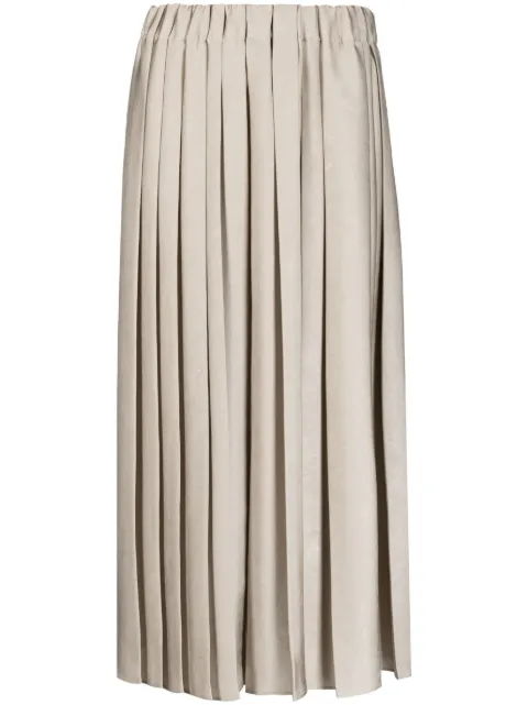 Tibi pleated midi skirt