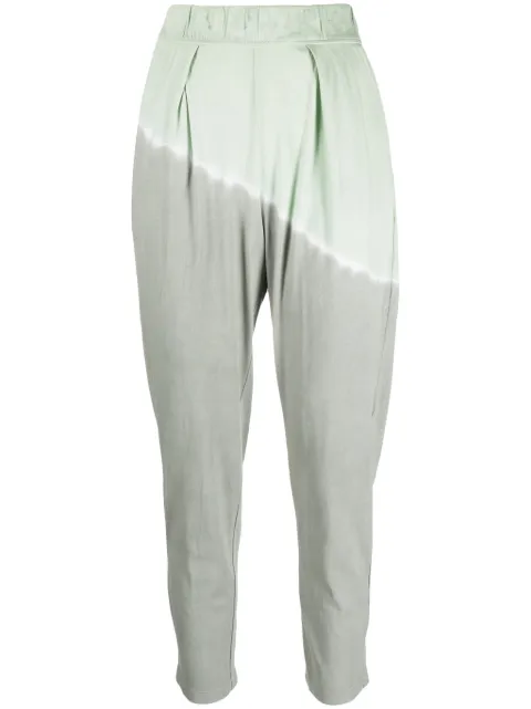 Raquel Allegra pantalones con estampado tie-dye