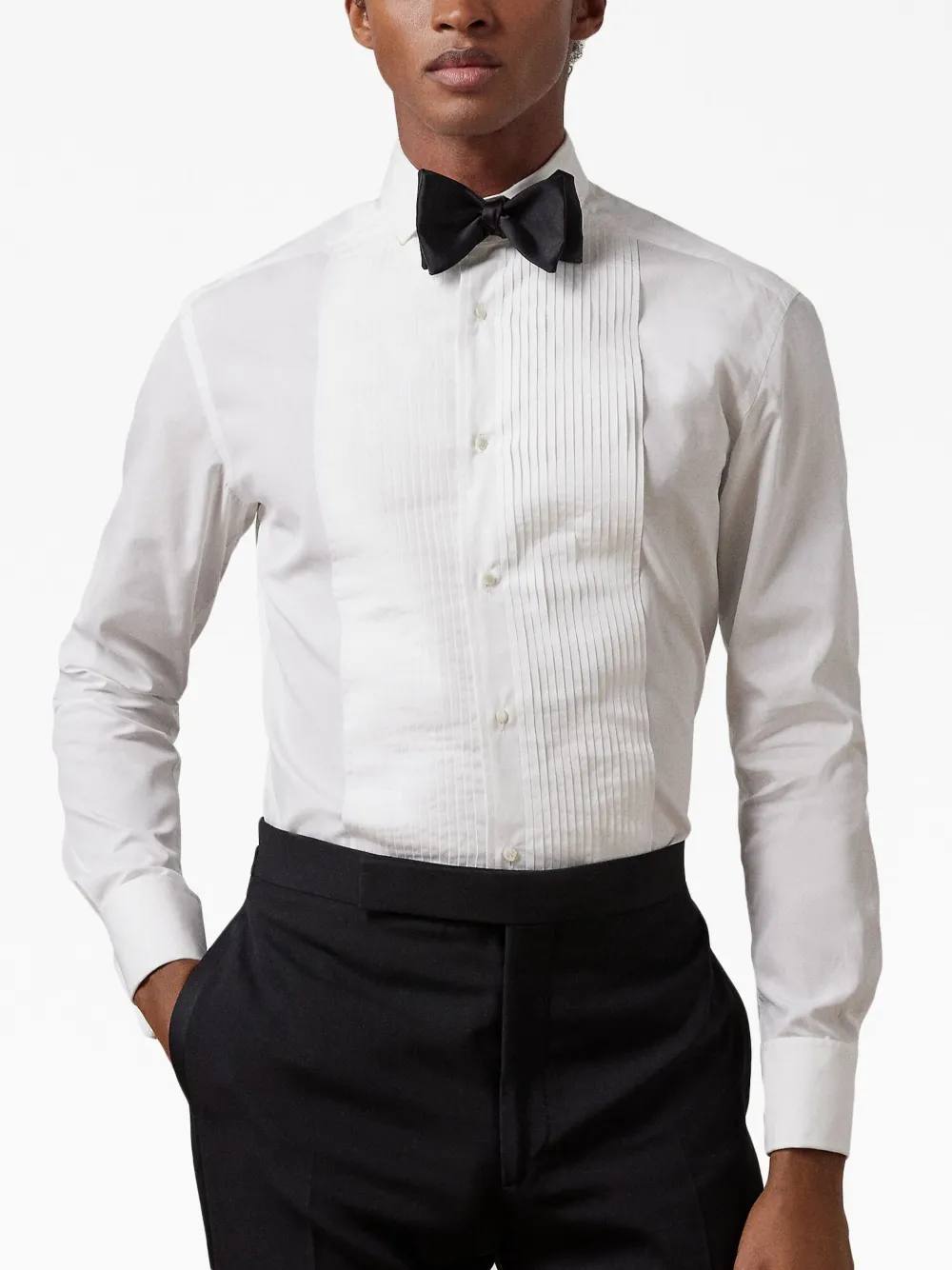 Ralph Lauren Purple Label Popeline overhemd - Wit