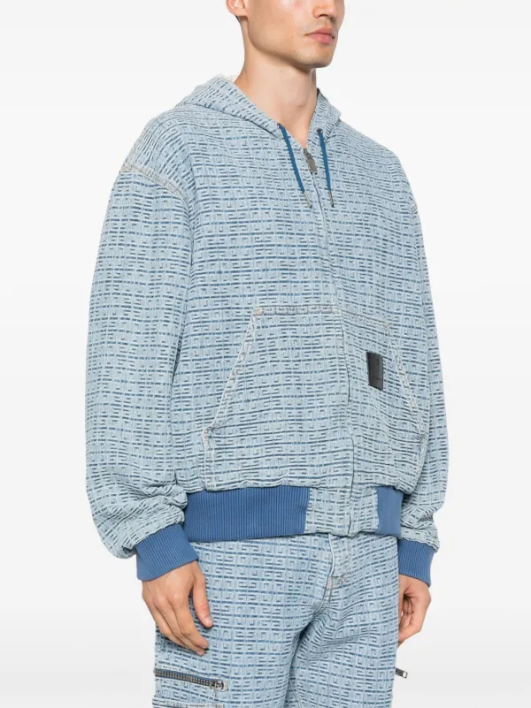 40万 GIVENCHY ジバンシー マシュー フック モヘア 4G ジャケット