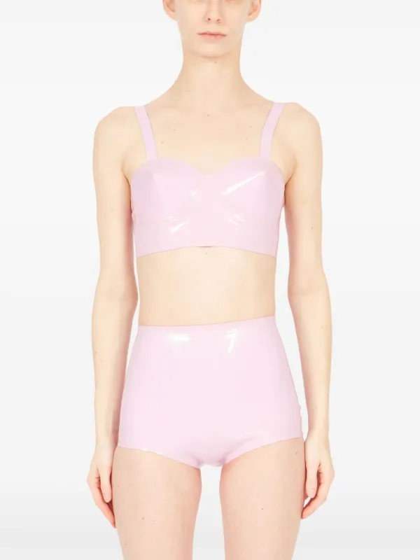Balconette crop top outlet
