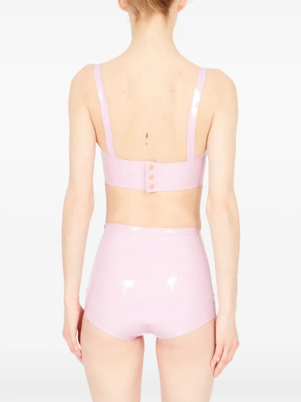 インナー・ルームウェアその他 MAISON MARGIELA Latex bra Pink Maison Margiela Latex Balconette Bra | Pink | FARFETCH