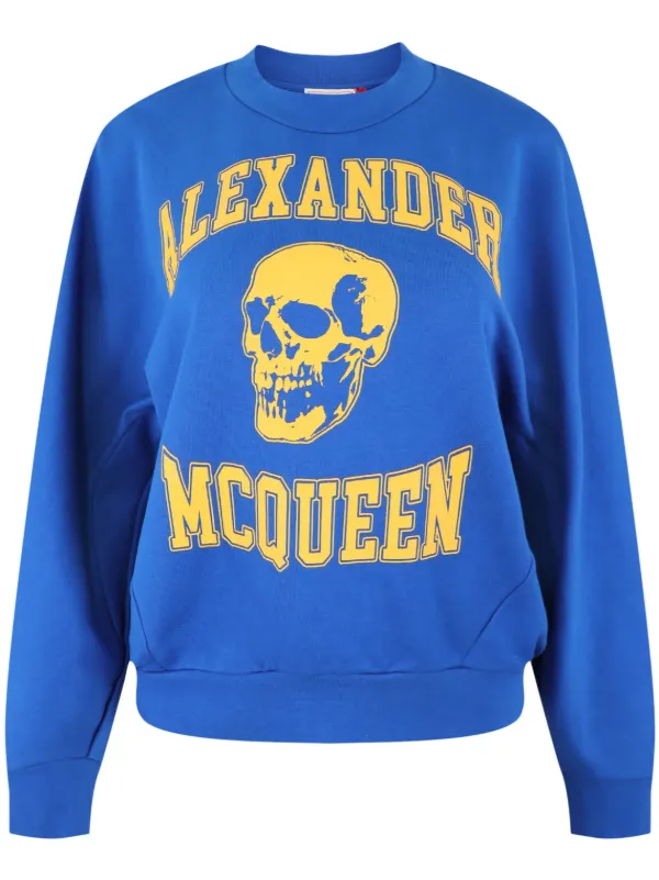 Skull on sale print sweatshirt