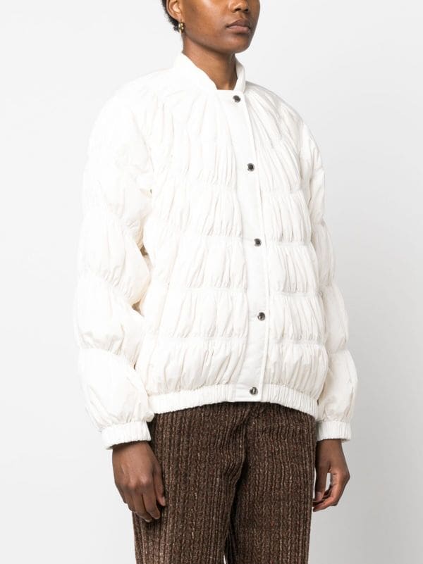 Chloé Ruched Puffer Jacket