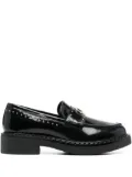 TWINSET 40mm stud-embellished leather loafers - Black