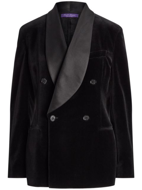 Ralph Lauren Collection double-breasted velvet blazer Women