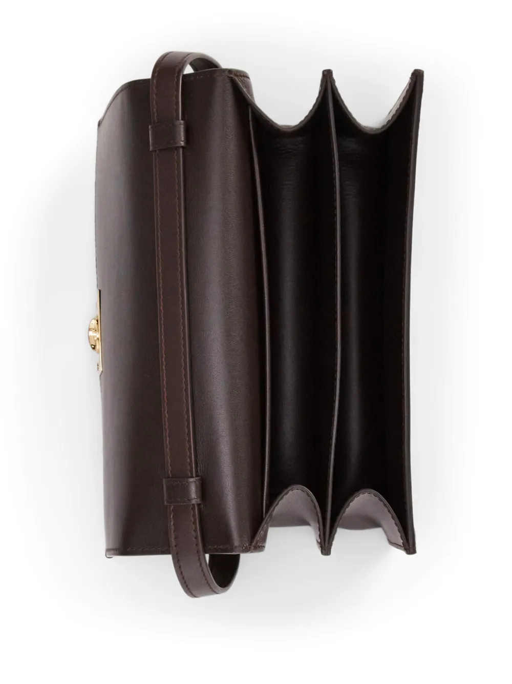 Ralph Lauren Rl Leopard-print Leather Crossbody Bag In Multi