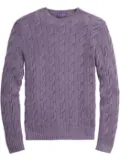 Ralph Lauren Purple Label cable-knit cashmere jumper