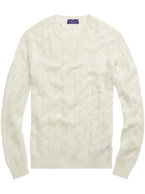 Ralph Lauren Purple Label cable-knit cashmere jumper 