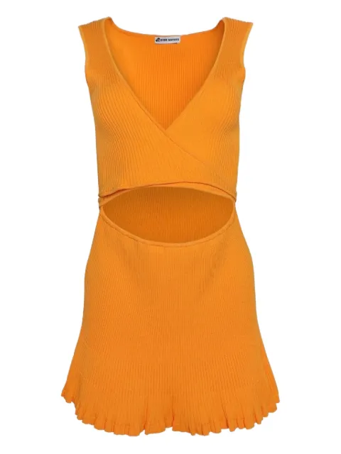ESTER MANAS V-neck knit dress